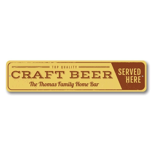 Craft Beer Sign