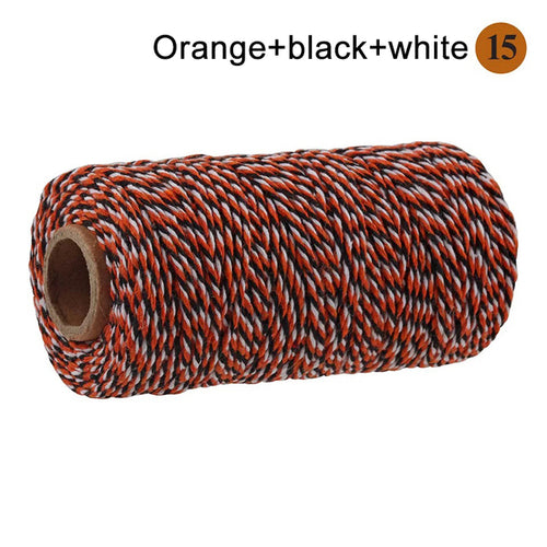 2mm 100m Macrame Cord Rope Cotton Twine Thread String Crafts Diy