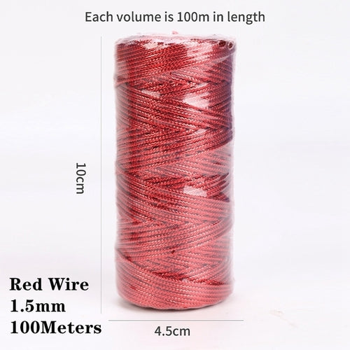 2mm 100m Macrame Cord Rope Cotton Twine Thread String Crafts Diy
