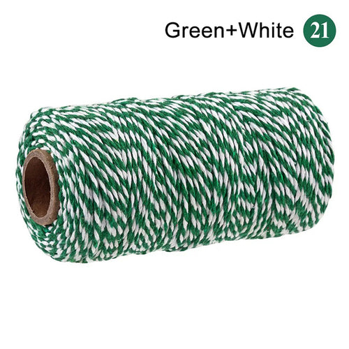 2mm 100m Macrame Cord Rope Cotton Twine Thread String Crafts Diy