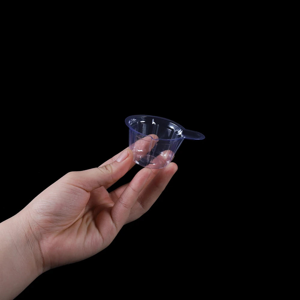 50-150Pcs 40ML Plastic Disposable Cups Dispenser Silicone Resin Mold