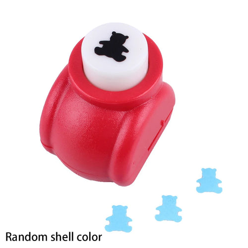 1Pcs Mini Scrapbook Punches Handmade Cutter Card Craft Calico Printing