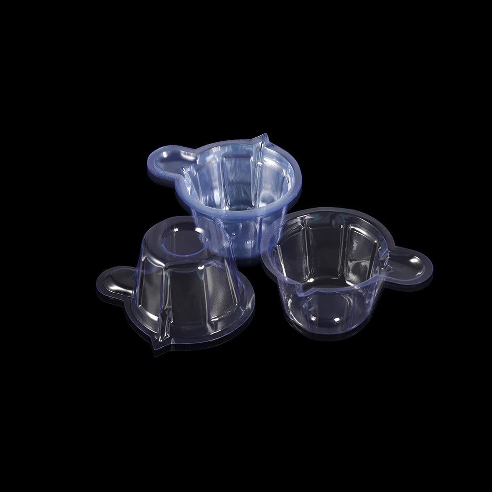 50-150Pcs 40ML Plastic Disposable Cups Dispenser Silicone Resin Mold