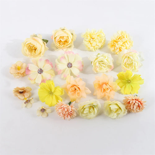 1Bag Artificial Flower Head For Home Decor Wedding Flowers Wall