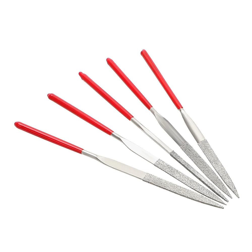 NICEYARD 140mm 10PCS Diamond Mini Needle File Set Hand Tools for