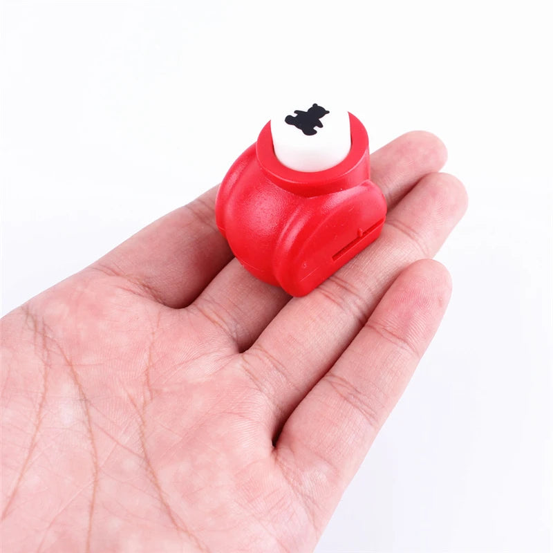 1Pcs Mini Scrapbook Punches Handmade Cutter Card Craft Calico Printing
