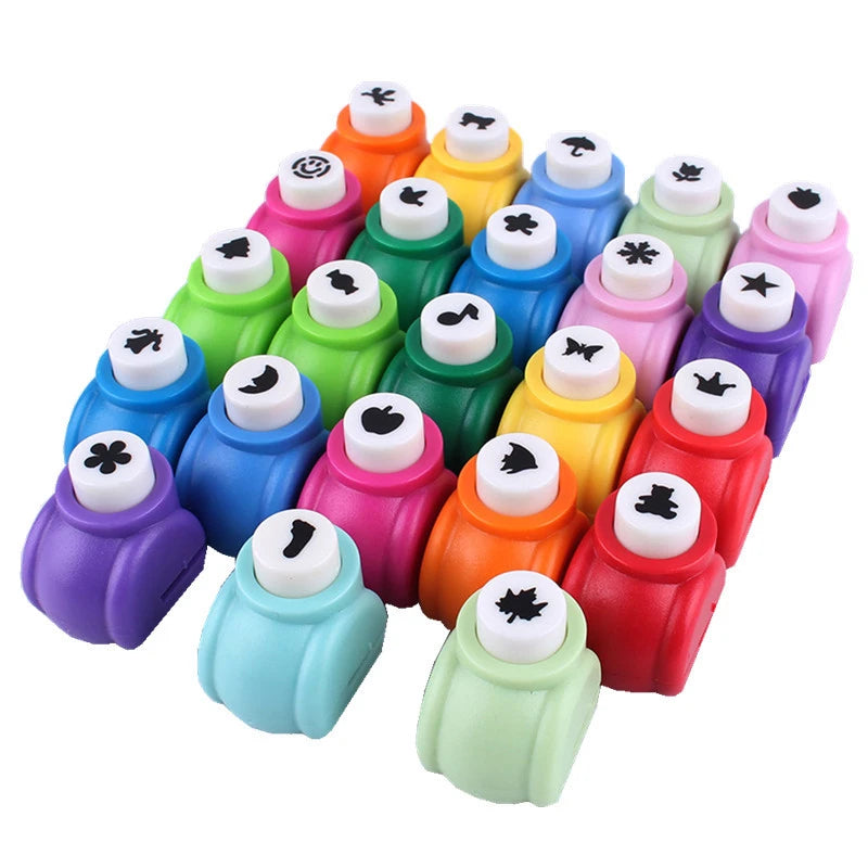 1Pcs Mini Scrapbook Punches Handmade Cutter Card Craft Calico Printing