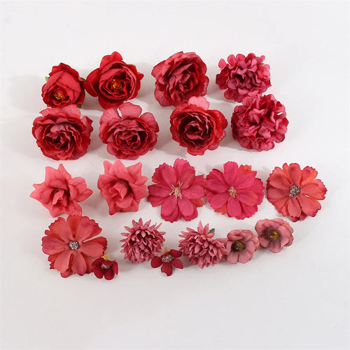 1Bag Artificial Flower Head For Home Decor Wedding Flowers Wall