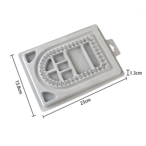 13 Styles Flockeda Bead Board For Bracelet Necklace Tray Beading