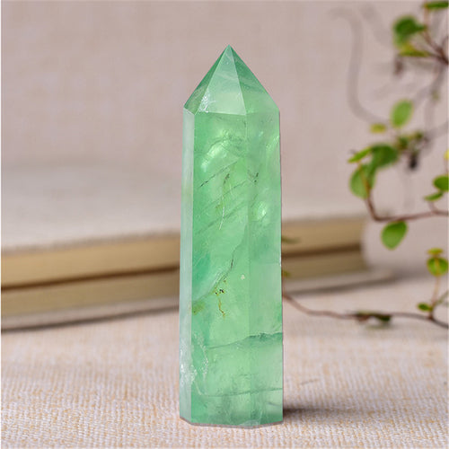 Natural Crystal Stones And Minerals Point Energy Column Obelisk Hand