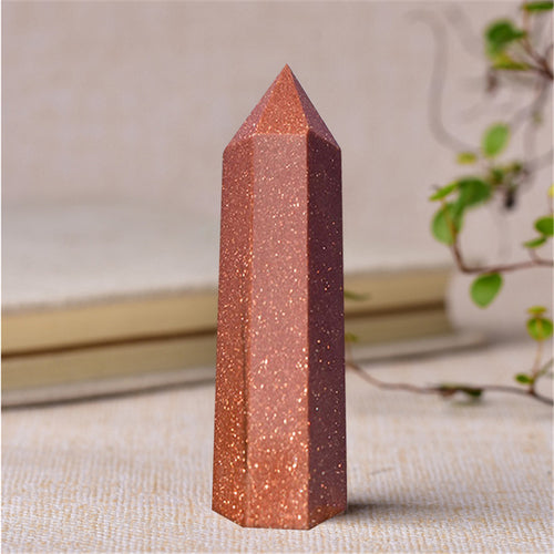 Natural Crystal Stones And Minerals Point Energy Column Obelisk Hand