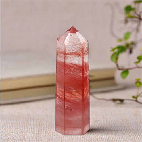Natural Crystal Stones And Minerals Point Energy Column Obelisk Hand