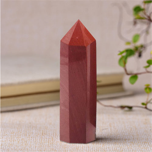 Natural Crystal Stones And Minerals Point Energy Column Obelisk Hand