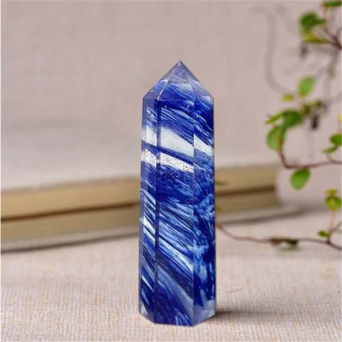 Natural Crystal Stones And Minerals Point Energy Column Obelisk Hand