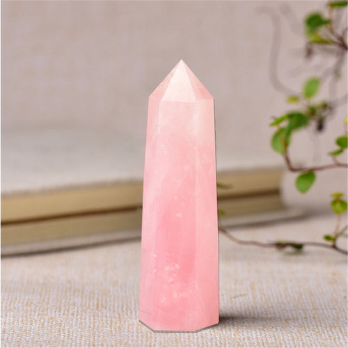 Natural Crystal Stones And Minerals Point Energy Column Obelisk Hand