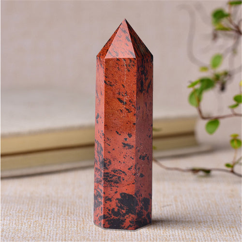 Natural Crystal Stones And Minerals Point Energy Column Obelisk Hand