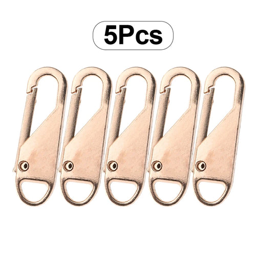 5pcs Universal Replacement Zipper Slider Metal Alloy Removal Zipper
