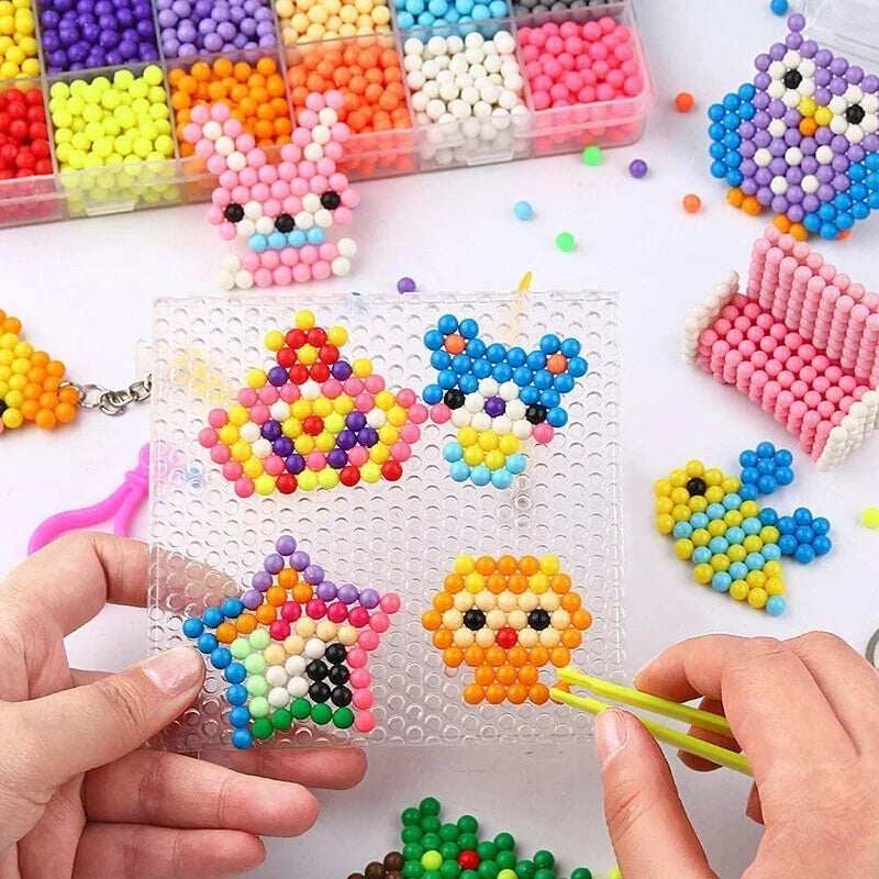 Handmade Magic Water Fuse Beads Creative Beads DIY Art Crafts Toys