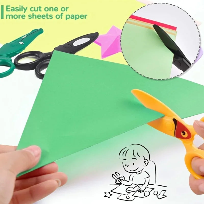 Preschool Training Scissors,Children Safety Pre-School Safety Scissors