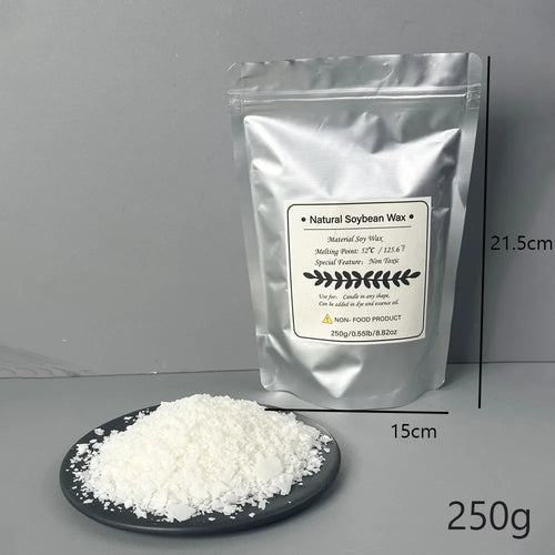 500g/1kg Pure Soy Wax Paraffin Material Pre-Soy Wax-Core Pigments