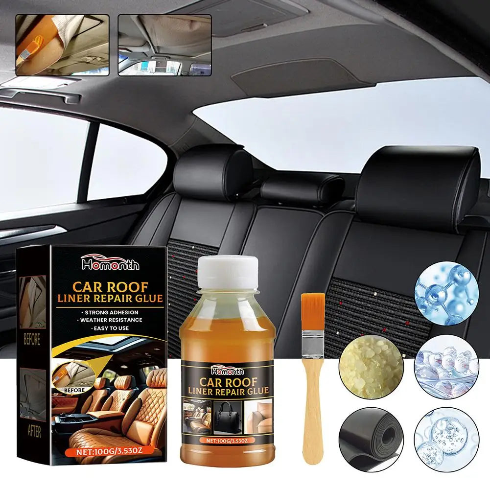 Car Headliner Fabric Glue Artificial Leather Glass Glue All-Purpose