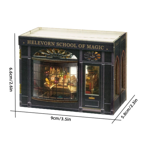 DIY Miniature Doll House 3D Puzzle Small House Assembly Building Model