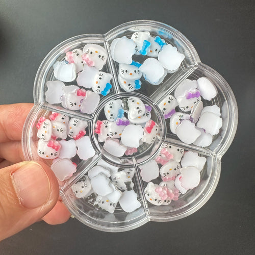 120PCS/70PCS Kawaii Sanrio Mini Nail Art Accessories Stickers