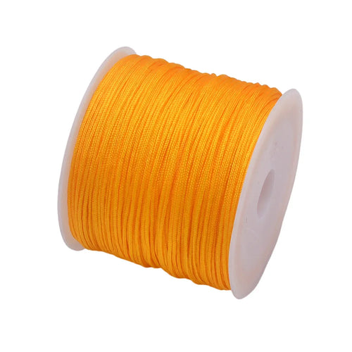 50Yds 0.8mm Crafts Nylon Cord For Jewelry Making Beading Braided Nylon