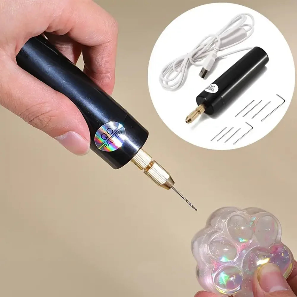Handheld Mini Electric Drill DIY Electric USB Electric Drill Tools For