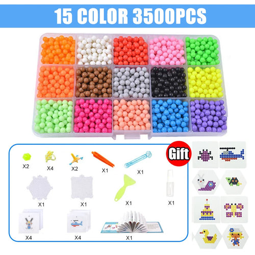 Handmade Magic Water Fuse Beads Creative Beads DIY Art Crafts Toys