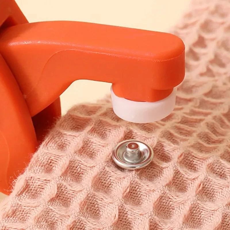 Snap Button Kit With Hand Pressure Pliers 50pcs Snaps , Metal Snaps