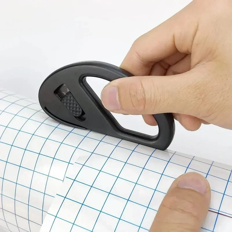Easy-Glide Wrapping Paper Cutter Safe Razor Blade Design Suitable
