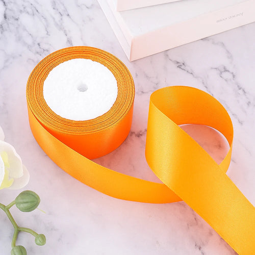 25yards/roll 4cm Satin Ribbon for Gift Wrapping Bows Making Floral