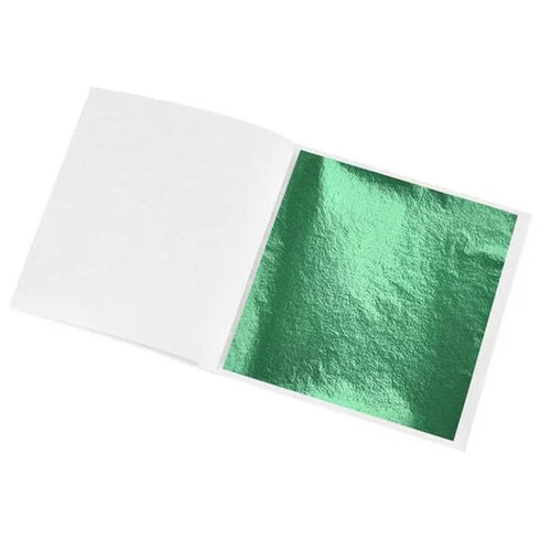 100 Sheets DIY Nail Gold Leaf Sheets Painting Gold Leaf Paper Art