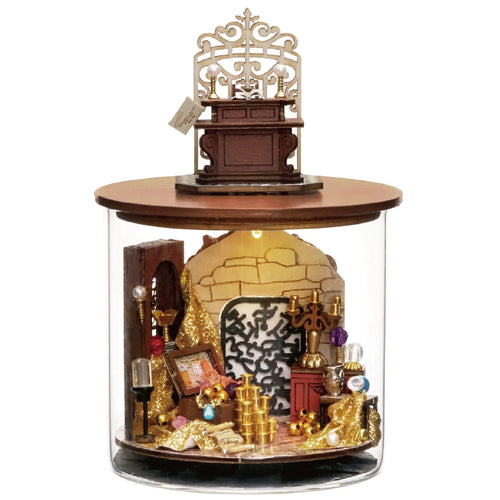 Mini DIY Kit For Doll House Making And Assembling Room Models Toys