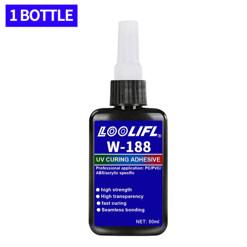 50g Crystal Resin UV Glue DIY Jewelry Making High Hardness Fast Drying