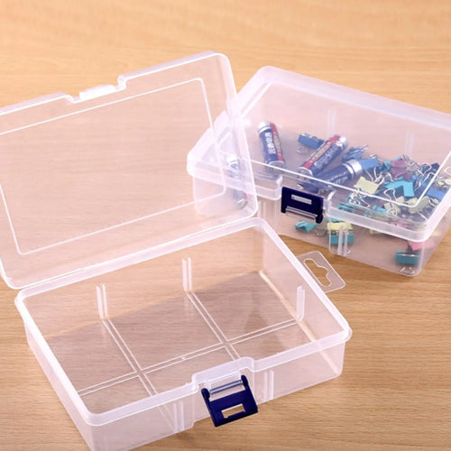 Transparent Plastic Storage Boxes For Jewelry Hardware Accessories