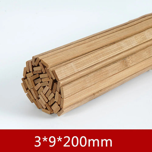 10PCS/Lot Bamboo Wood DIY Building Model Material Handmade Craft