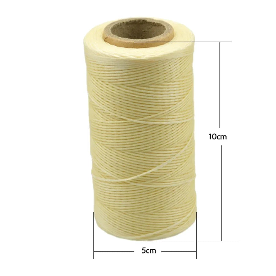 260 m Nylon Leather Sewing Waxed Thread, Practical Long Stitching