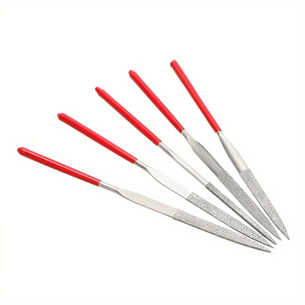 10Pcs Diamond Needle File Set For Jewelry Metal Wood Ceramic Glass