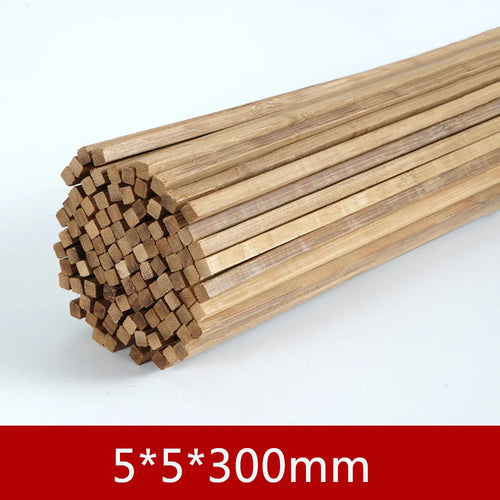 10PCS/Lot Bamboo Wood DIY Building Model Material Handmade Craft