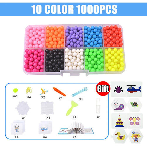 Handmade Magic Water Fuse Beads Creative Beads DIY Art Crafts Toys