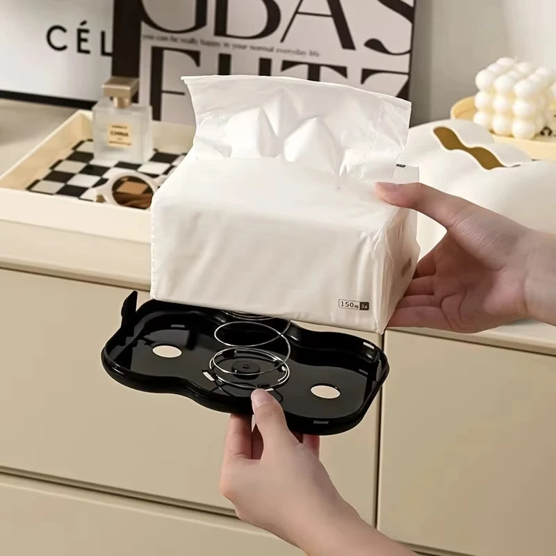 Cloud Design Tissue Boxes Storage Napkin Holder Paper Case Organizer
