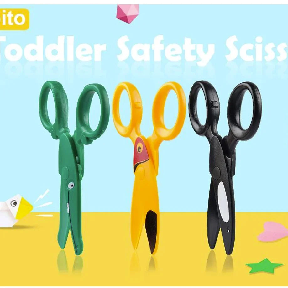 Preschool Training Scissors,Children Safety Pre-School Safety Scissors