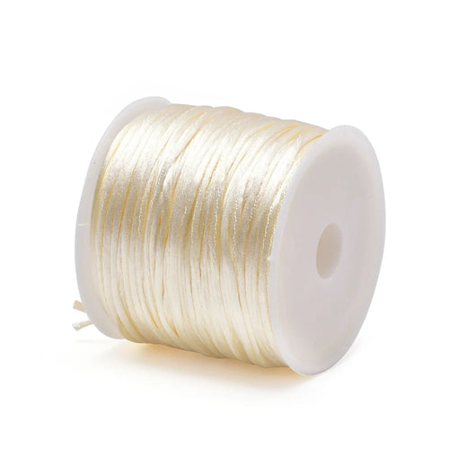 1.5mm Crafts Satin Rattail Cord String from Nylon for Chinese Knot,