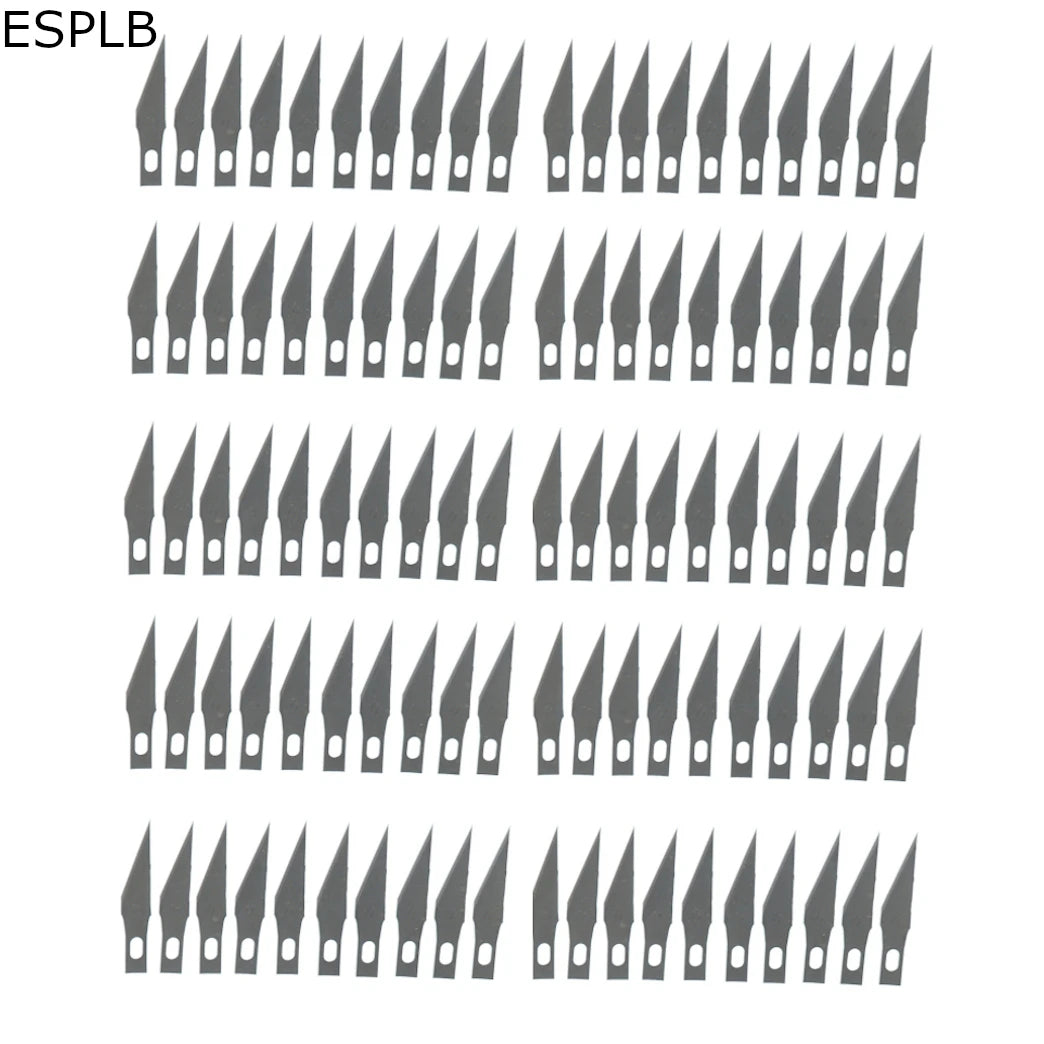 50/100pcs #11 Scalpel Knife Blades Stainless Steel Engraving Metal