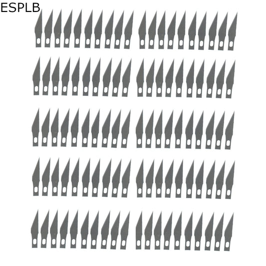 50/100pcs #11 Scalpel Knife Blades Stainless Steel Engraving Metal