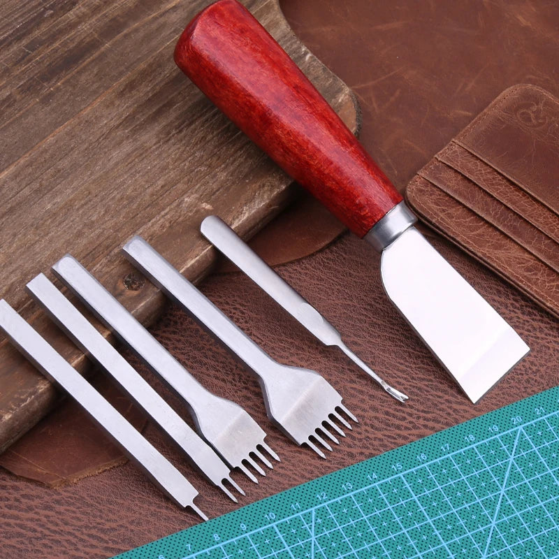 KRABALL Leather Craft Tool Kit Leather Hand Sewing Repair Kit