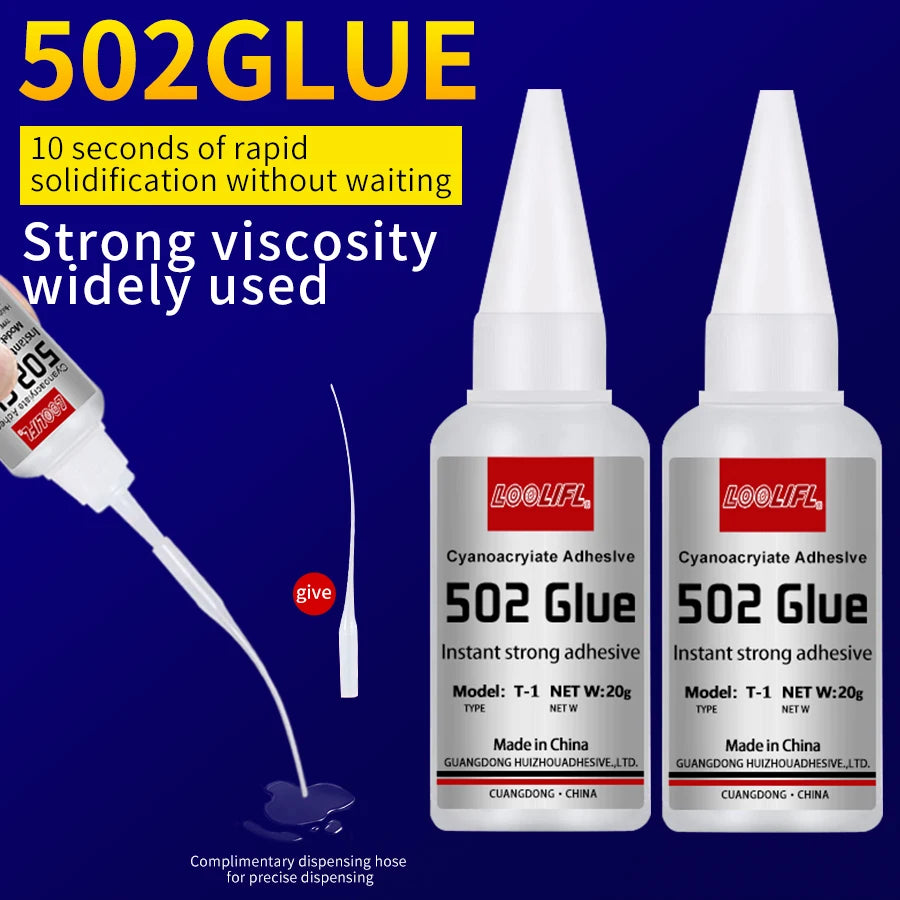 High Quality 502 Super Glue Bond Fast Universal Glue For Toys Crafts