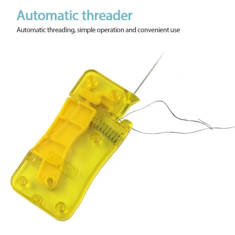 1PC Auto Needle Threader DIY Hand Sewing Threader Hand Machine Stitch
